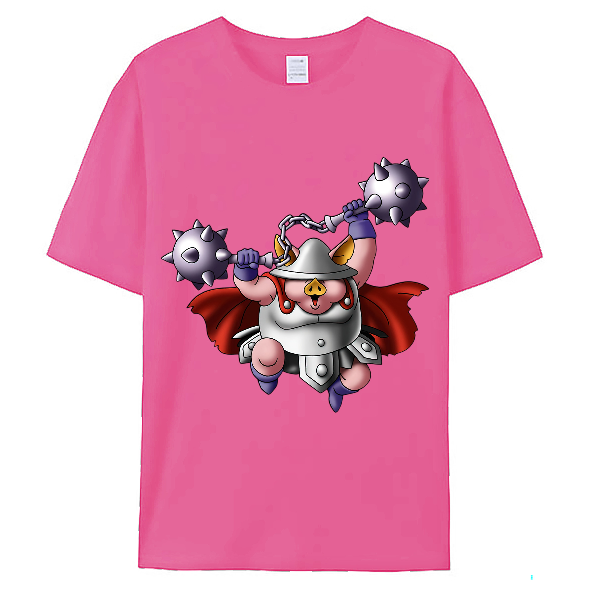（画像用） ドラゴンクエスト Doragon Kuesuto Dragon Quest レディースカジュアルプリントTシャツ（綿100％）